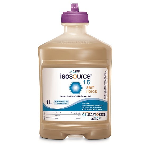 ISOSOURCE® 1.5 Sem Fibras - Sistema Fechado 1L