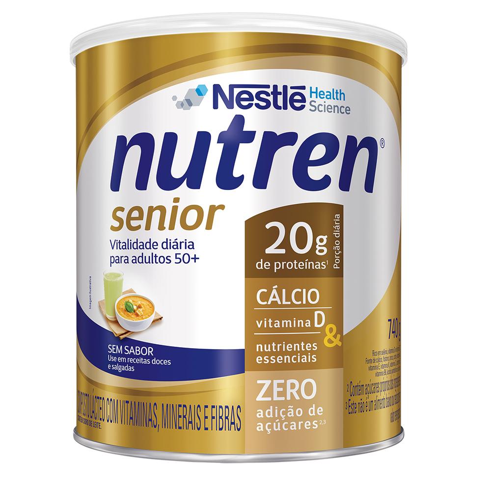 NUTREN® Senior Sem Sabor Pó Lata 