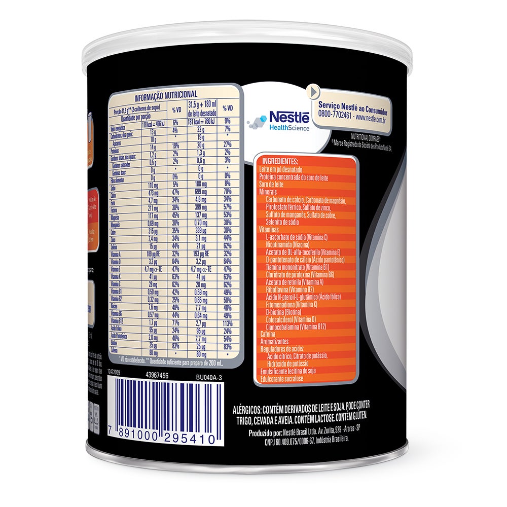 nutren protein 400g banana-back