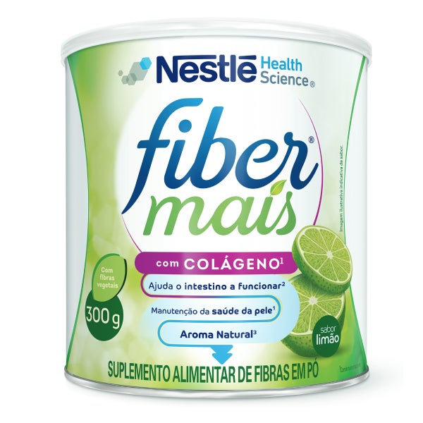 Fibra Alimentar em Pó FiberMais® Colágeno Limão 