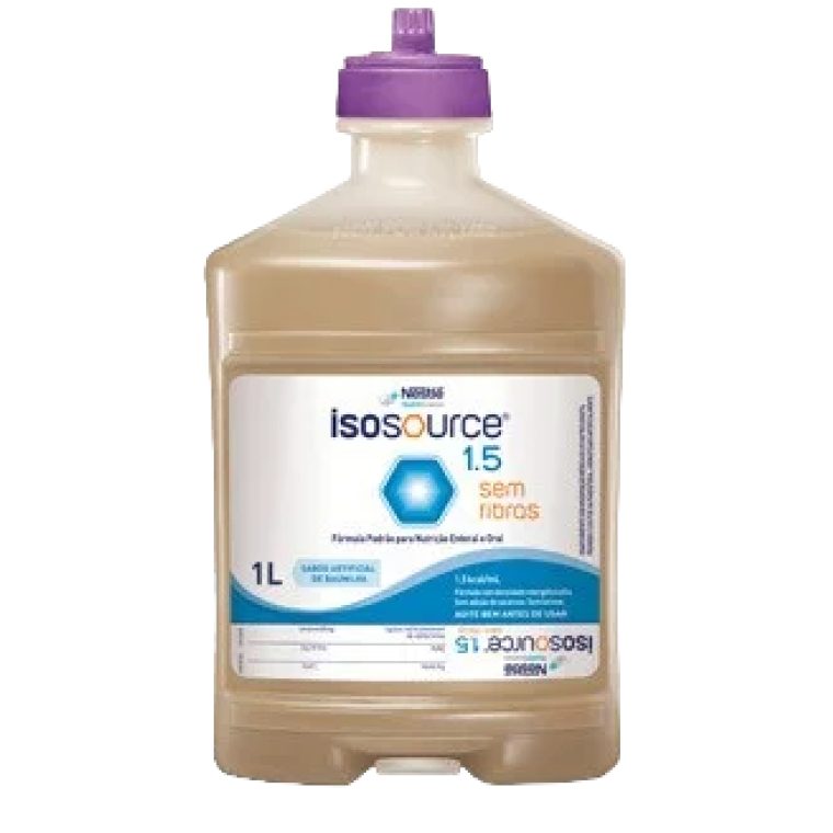 ISOSOURCE® 1.5 Sem Fibras - Sistema Fechado 1L