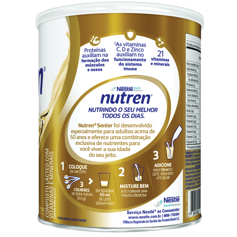 NUTREN® Senior Pó - Lata 370g