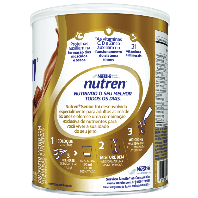 NUTREN® Senior Pó - Lata 370g