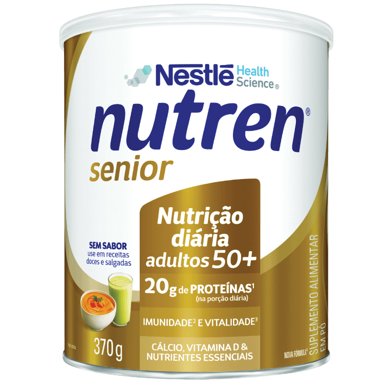 NUTREN® Senior Sem Sabor Pó Lata  