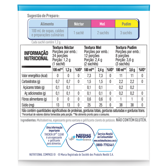 ThickenUp® Clear - Display 24 Saches