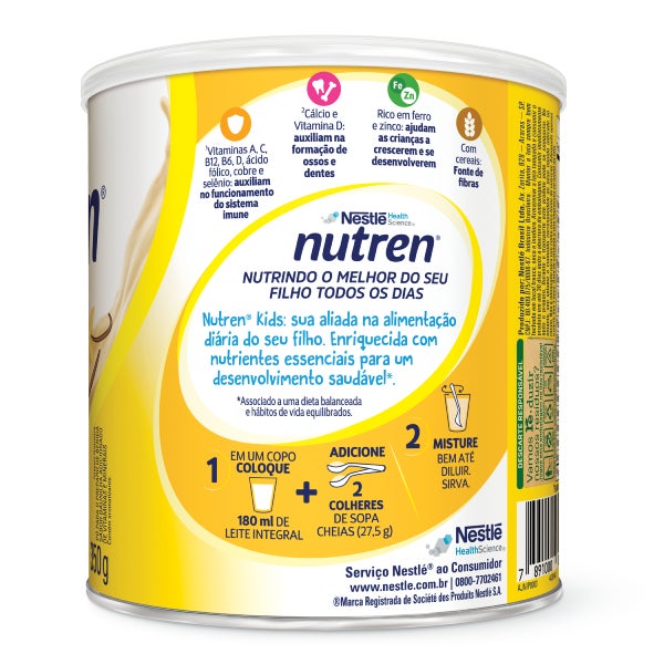 nutren kids 350g chocolate