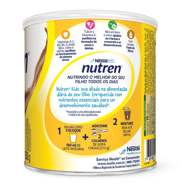 nutren kids 350g chocolate