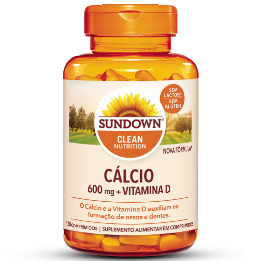 CÁLCIO 600MG + VITAMINA D