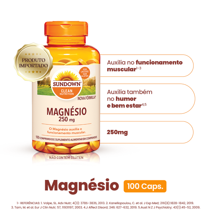 MAGNÉSIO 250mg