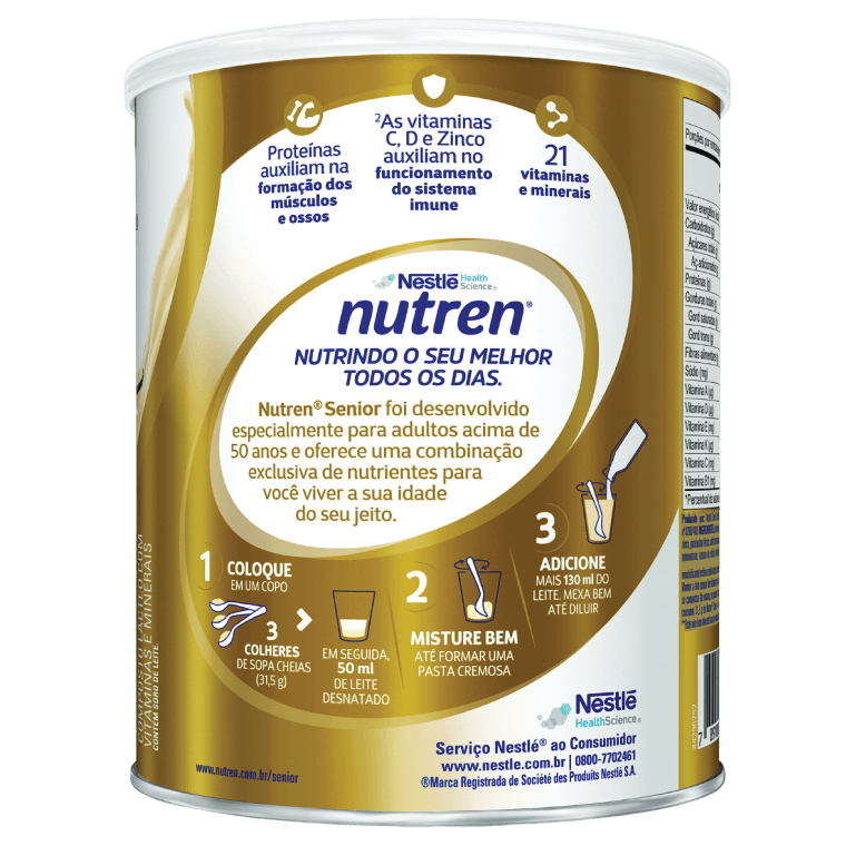 NUTREN® Senior Pó - Lata 740g