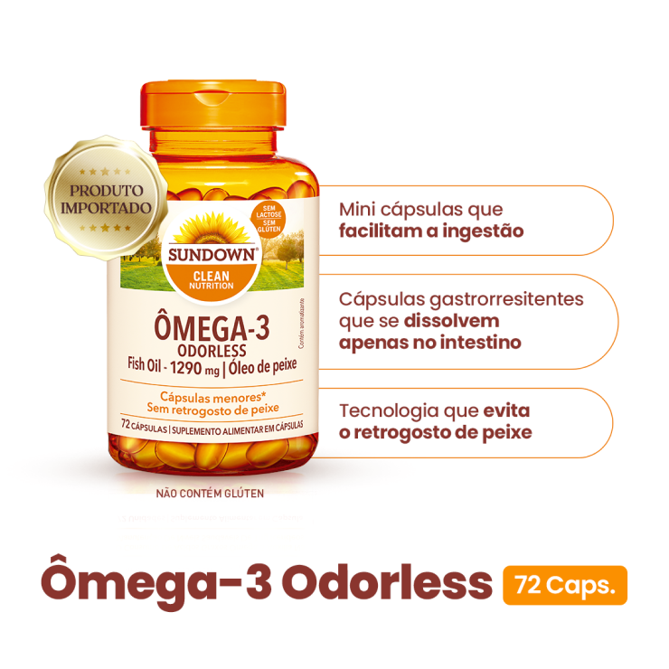 ÔMEGA-3 FISH OIL ODORLESS