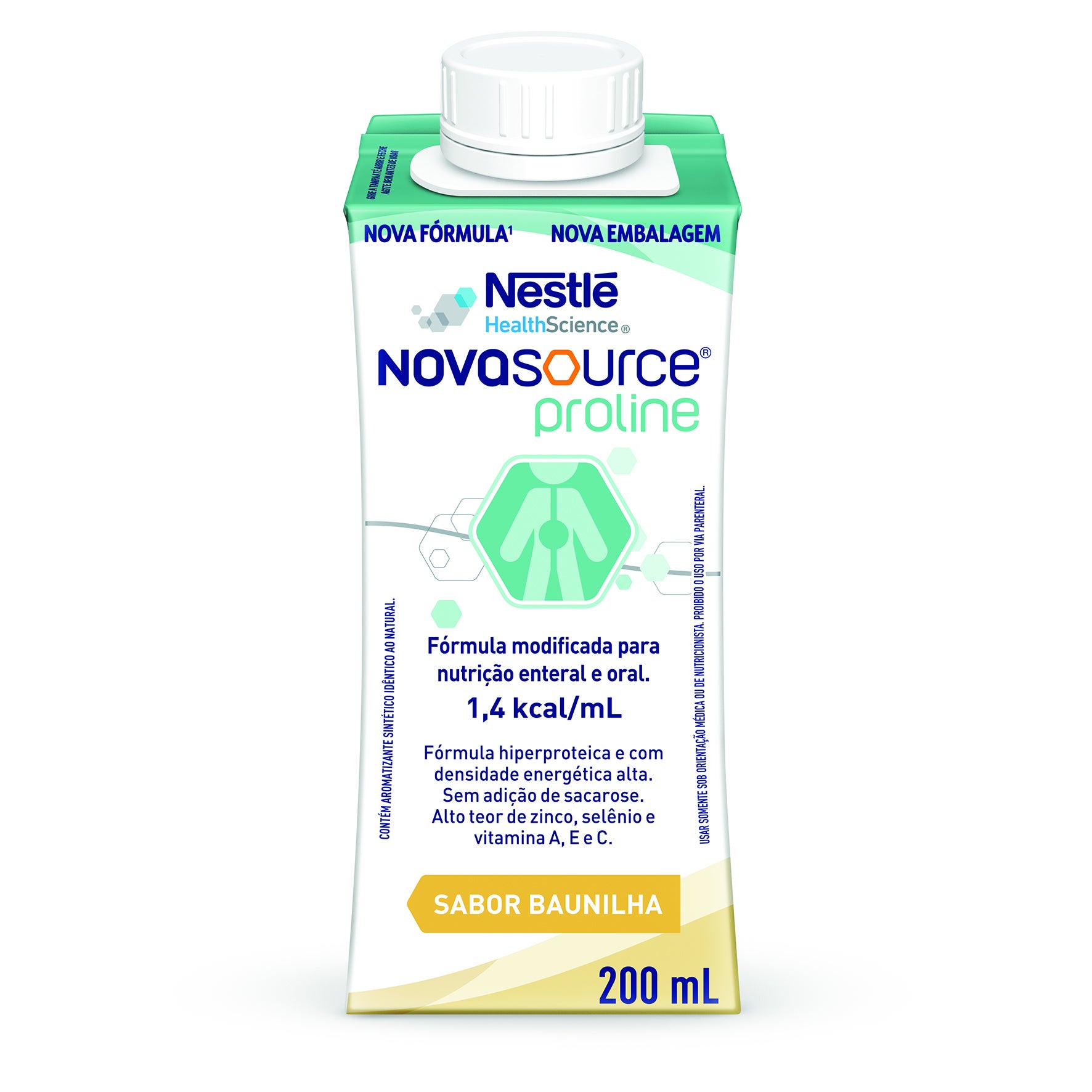 Novasource Proline 200 ml - sabor baunilha