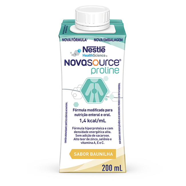 Novasource Proline 200 ml - sabor baunilha
