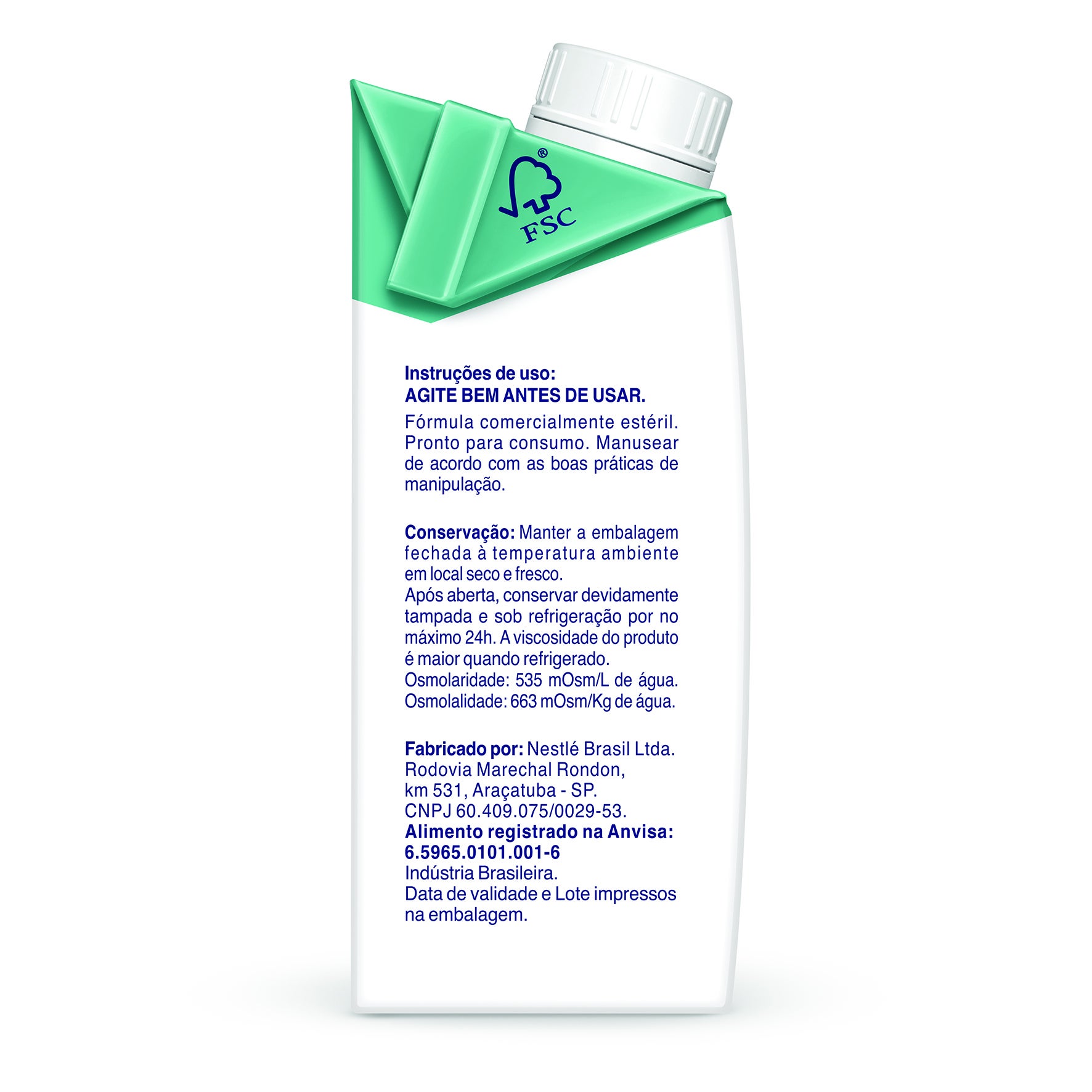 Novasource Proline 200 ml - sabor baunilha