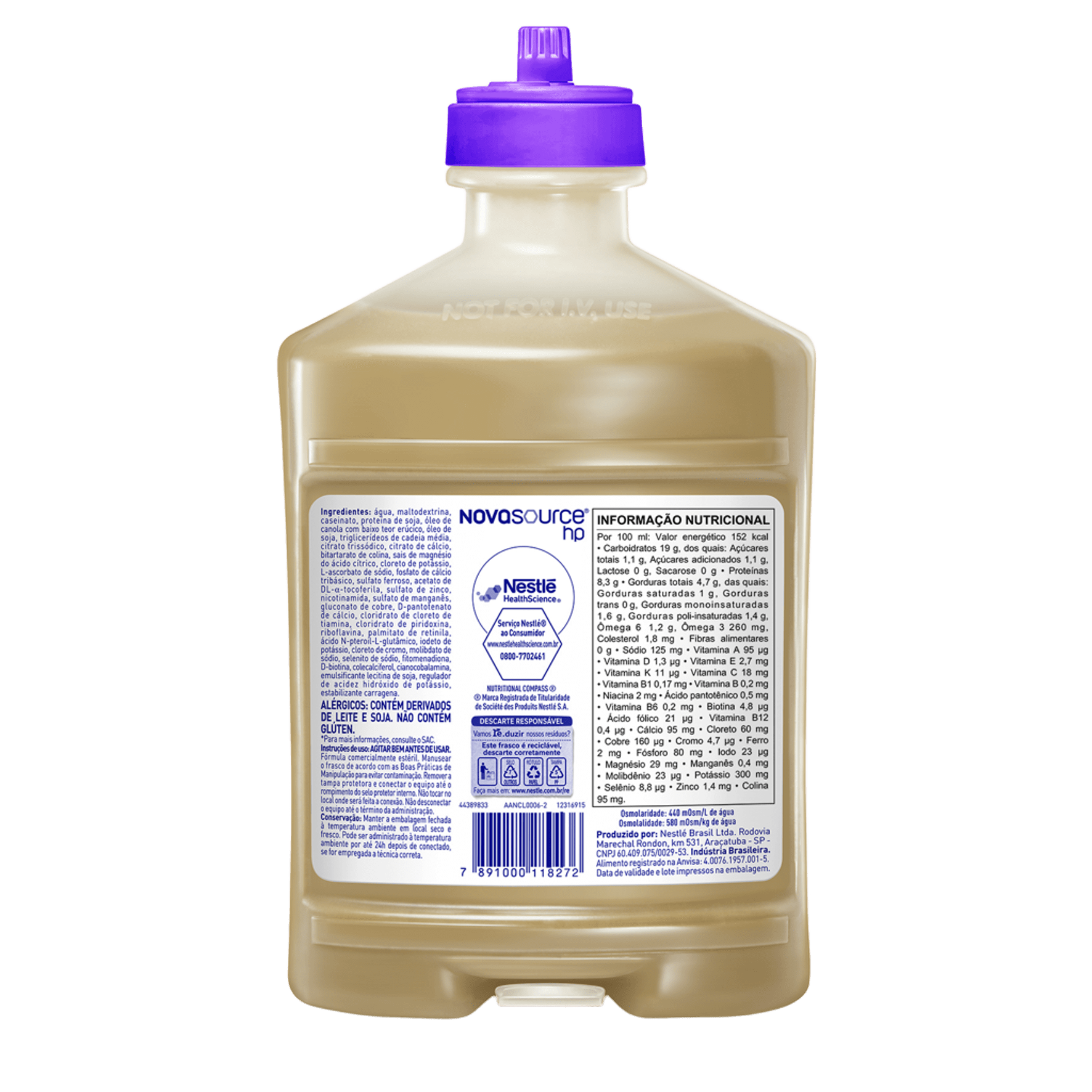 Novasource® HP - Sistema Fechado (1L)