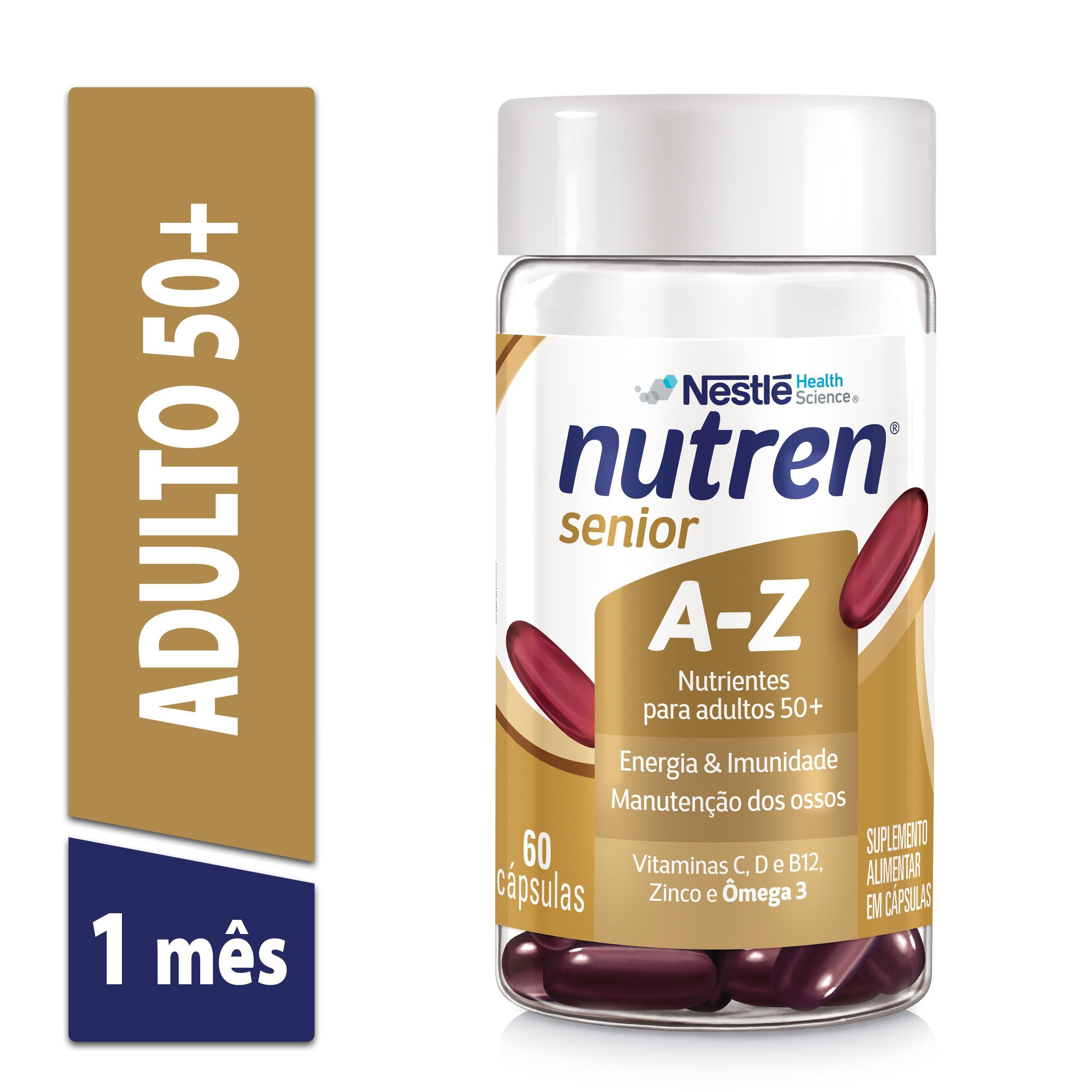 Nutren A-Z Senior Capsulas Frente