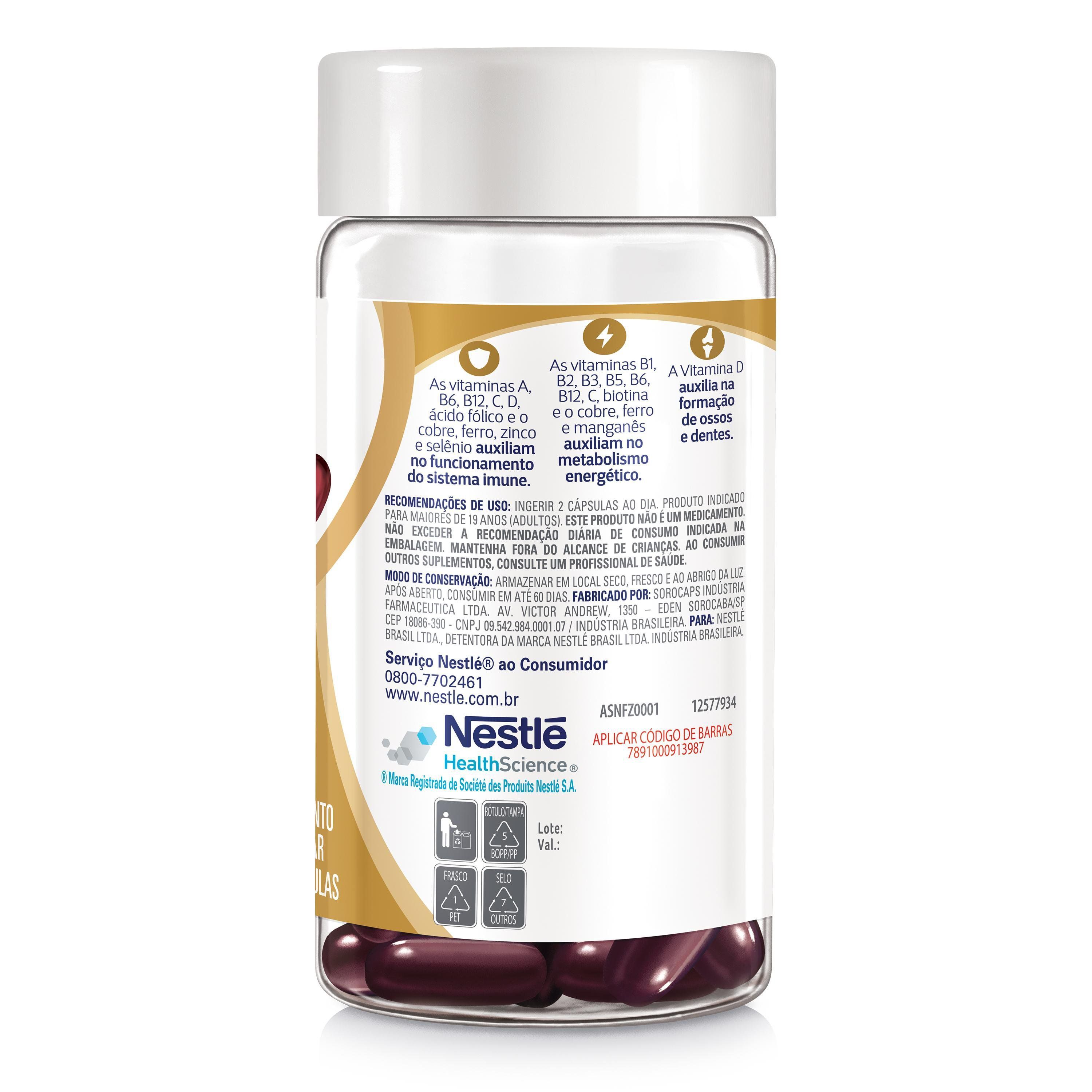 Nutren A-Z Senior Capsulas Lado