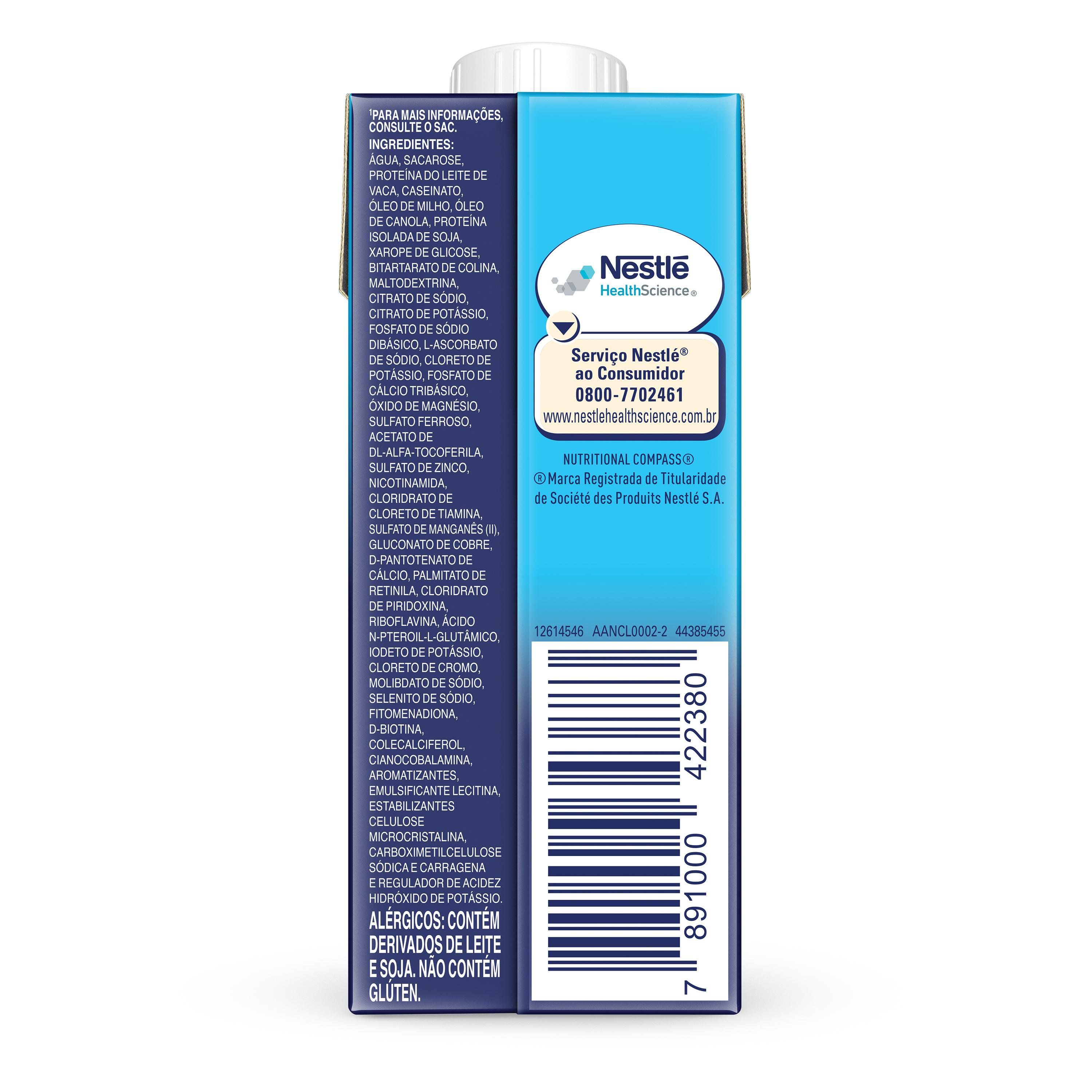 Nutren ® 1.5 Protein - Baunilha (200ml) - Atrás da caixa