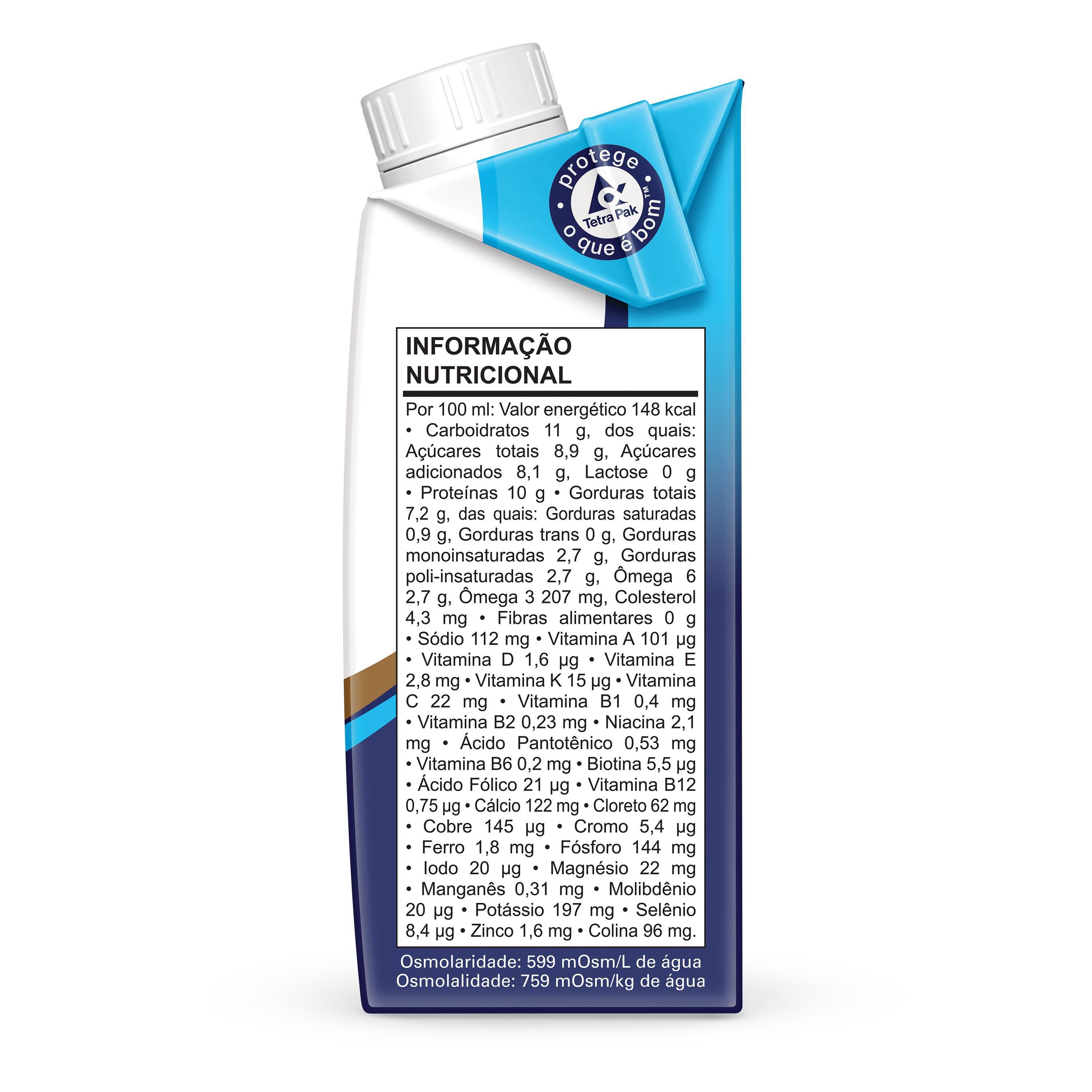 Nutren ® 1.5 Protein – Café com Leite (200ml) - Caixa de lado