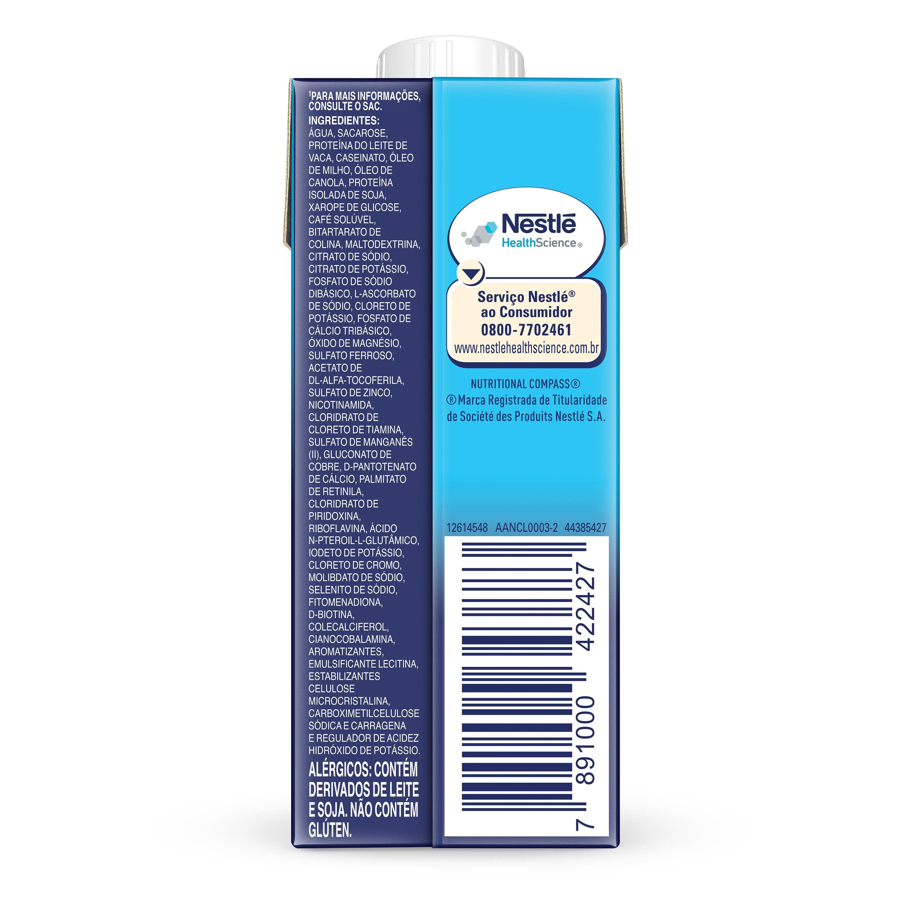 Nutren ® 1.5 Protein – Café com Leite (200ml) - Caixa de trás