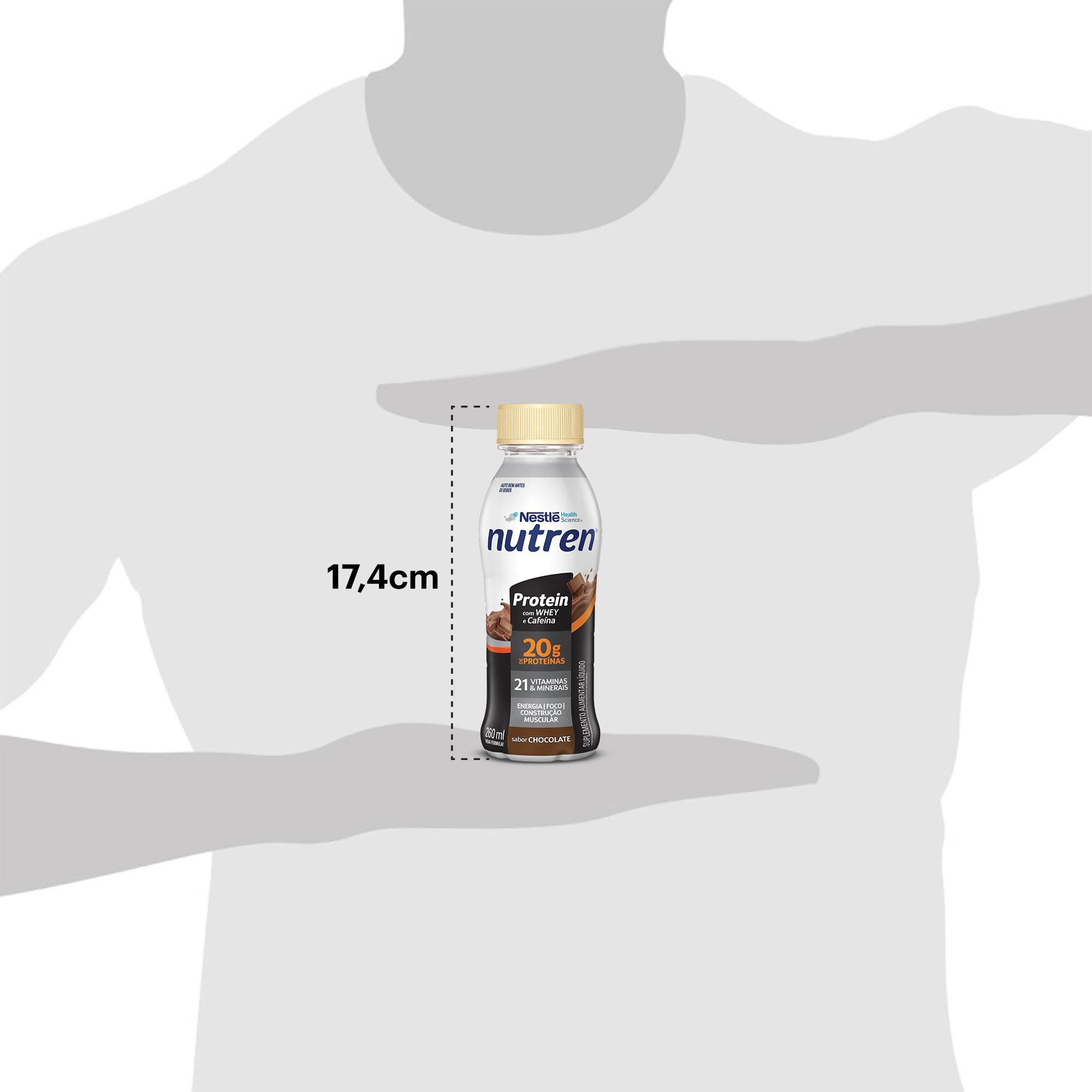 Nutren Protein 20g - Chocolate - Tamanho da embalagem