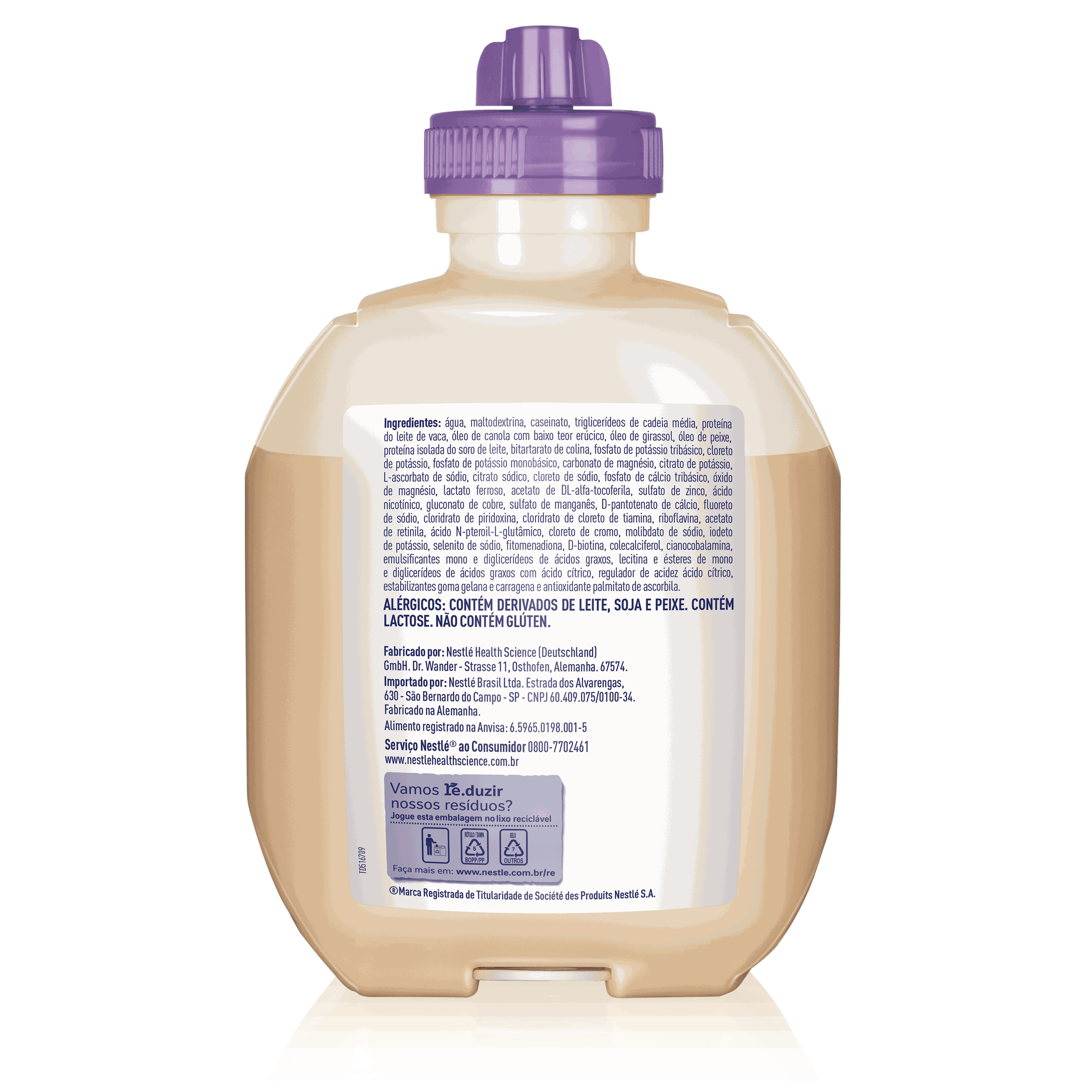 Novasource ® 2.0 Sistema Fechado (500ml) - Atrás