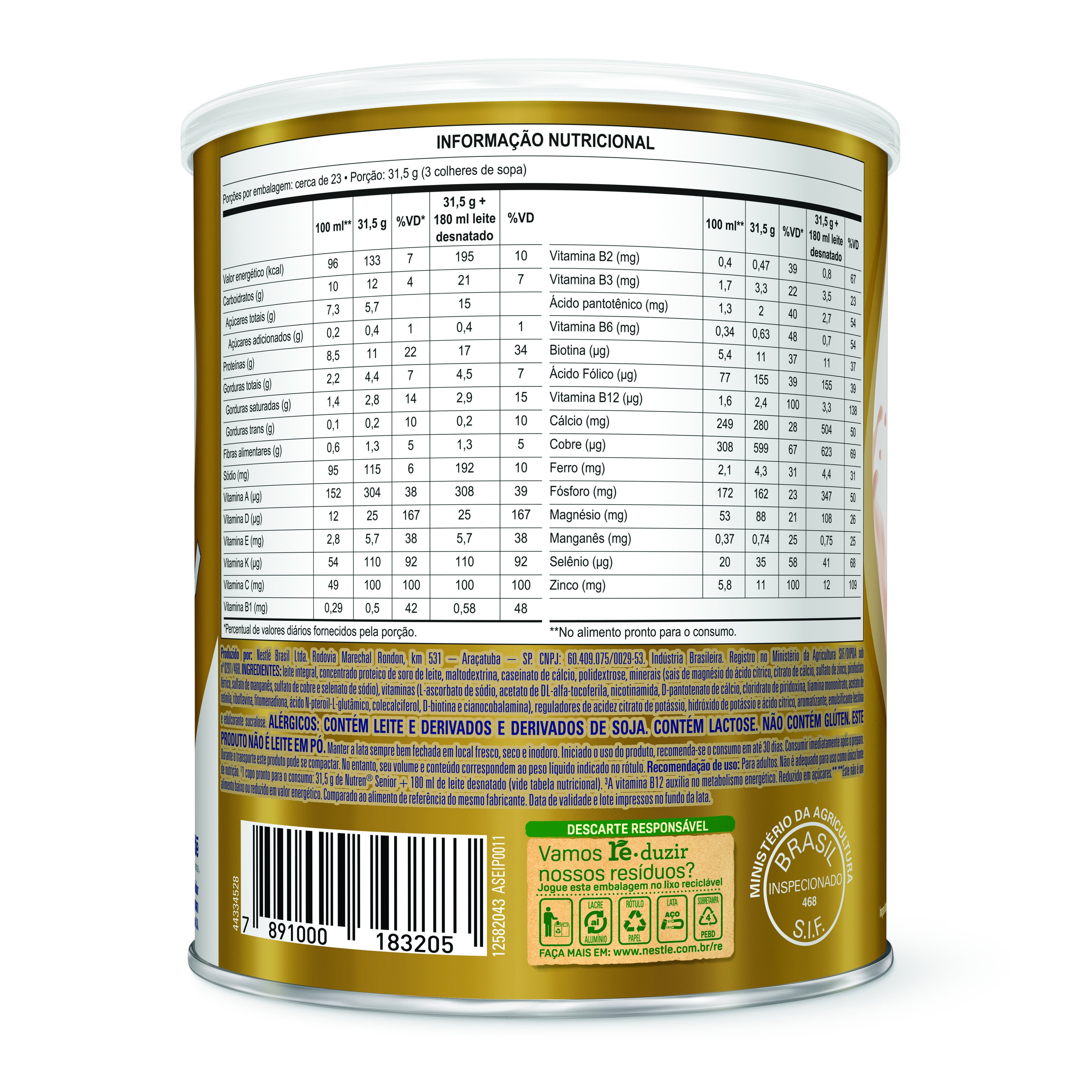 Nutren Senior ® Mix de Frutas (370g)