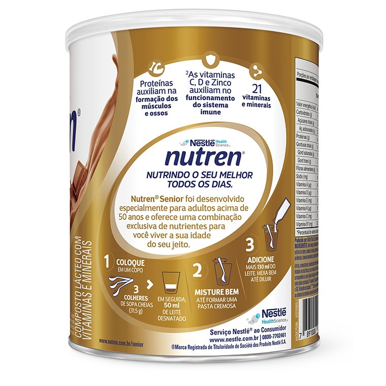 NUTREN® Senior Pó - Lata 370g