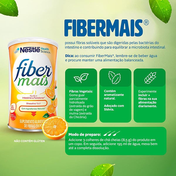 Fibermais ® - Laranja (170g)