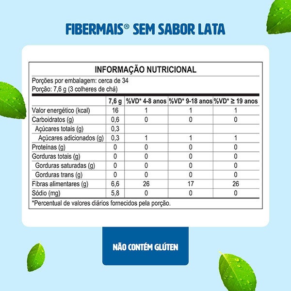 Fibermais ® - Sem Sabor (260g)