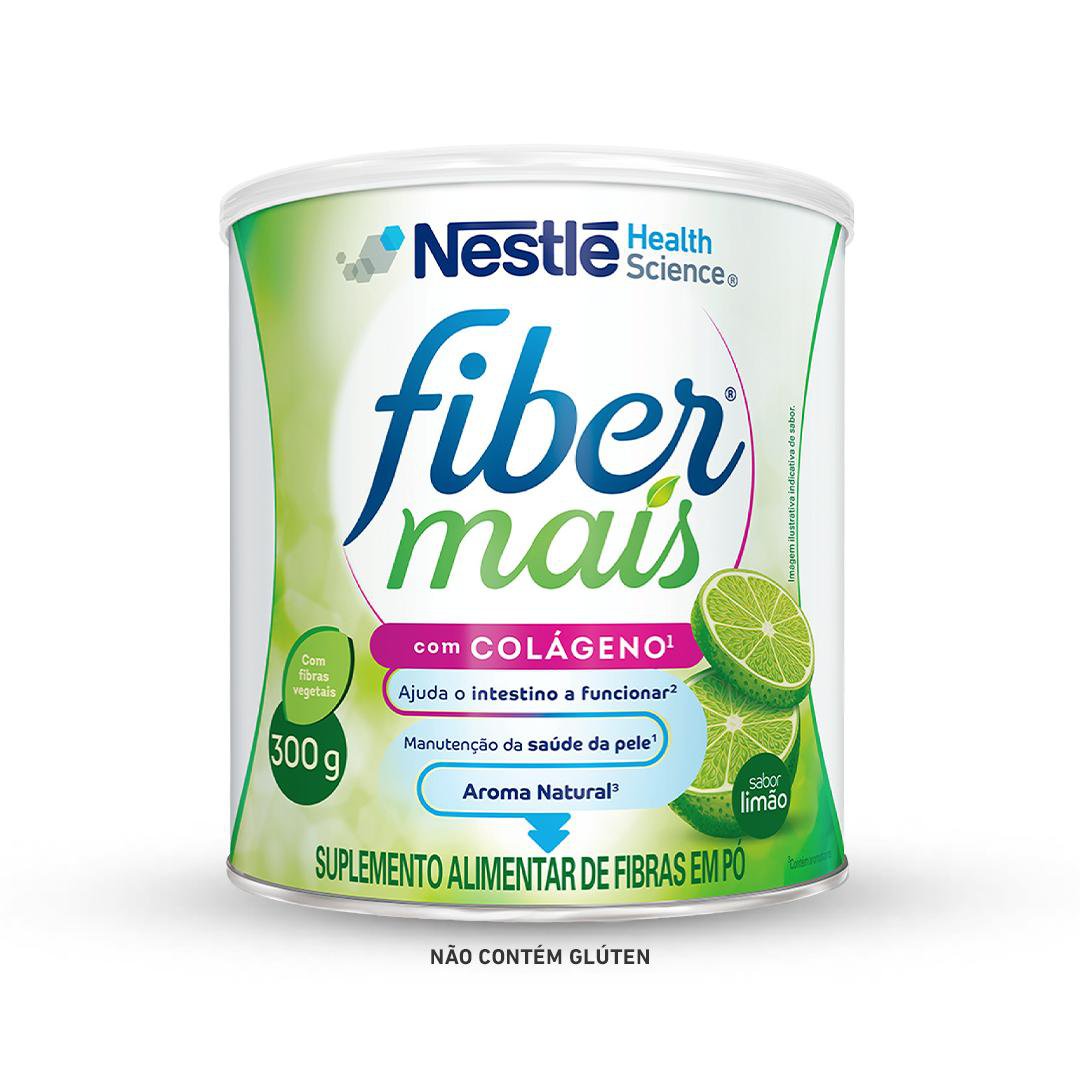 Fibermais ® - Colágeno Limão (300g) - embalagem
