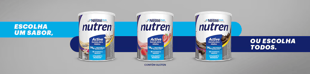 Sabores: morango, chocolate e baunilha