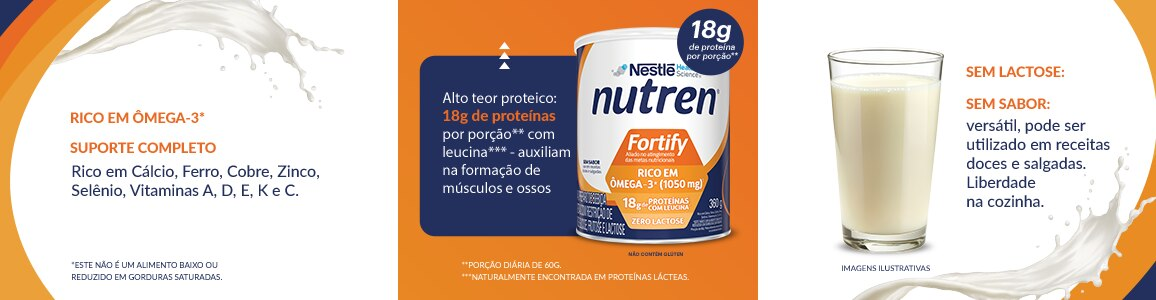 Imagem de banner do Nutren® Fortify