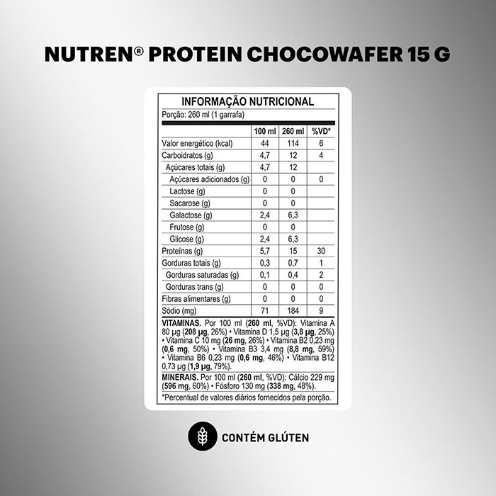 Nutren® Protein - Chocowafer (260ml)
